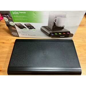 Mind Reader Coffee Capsule Drawer Black Nespresso Pod Holder Organizer Storage